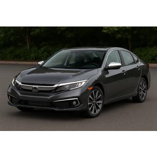 Nakładki na Lusterka (2 szt, Stal Nierdzewna) Honda Civic Sedan 2021- zdjęcia 3