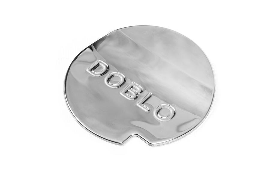 Fiat Doblo II 2010-2022 Nakładka na Wlew Paliwa Carmos Stal Nierdzewna Image