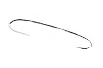 Mercedes C-class W205 2014-2021 Nakładka na krawędź tylnego zderzaka V2 stal nierdzewna zdjęcia 3