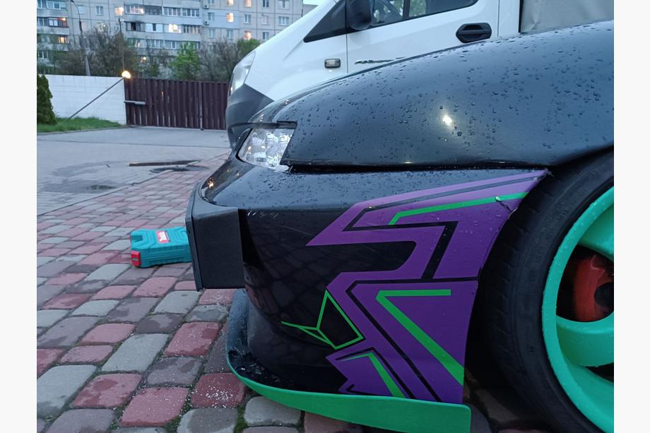 Uniwersalny uchwyt tablicy rejestracyjnej na krawędź zderzaka (plastik) Zdjęcia 7