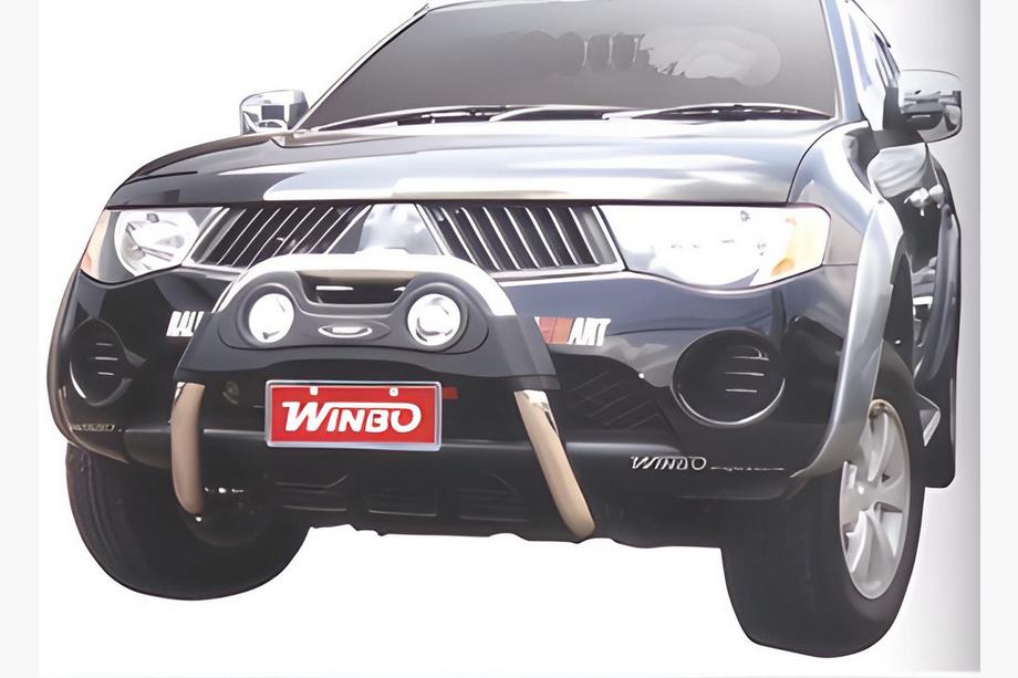 Mitsubishi L200 2006-2015 Pałąk przedni A124551 bez mocowań (stal nierdzewna) Image