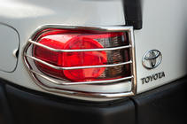 Toyota FJ Cruiser 2006-2022 Osłony tylnych lamp (stal nierdzewna, 2 szt.) zdjęcia 1