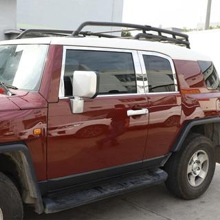 Zestaw listew okiennych stal nierdzewna 16 szt Toyota FJ Cruiser 2006-2022 zdjęcia 2