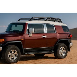 Zestaw listew okiennych stal nierdzewna 16 szt Toyota FJ Cruiser 2006-2022 zdjęcia 1