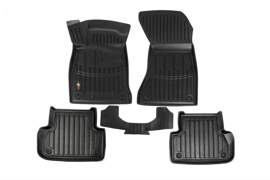 Audi A4 B9 2015-2024 Dywaniki gumowe Stingray 3D (5 szt, poliuretan) Image