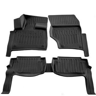 Dywaniki gumowe Stingray 3D (5 szt, poliuretan) Audi Q7 2005-2015