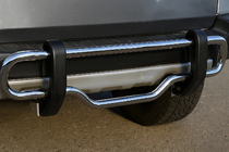 Toyota FJ Cruiser 2006-2022 Osłona Tylna D098616 (Stal Nierdzewna) zdjęcia 2