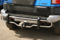Toyota FJ Cruiser 2006-2022 Osłona Tylna D098616 (Stal Nierdzewna) zdjęcia 1