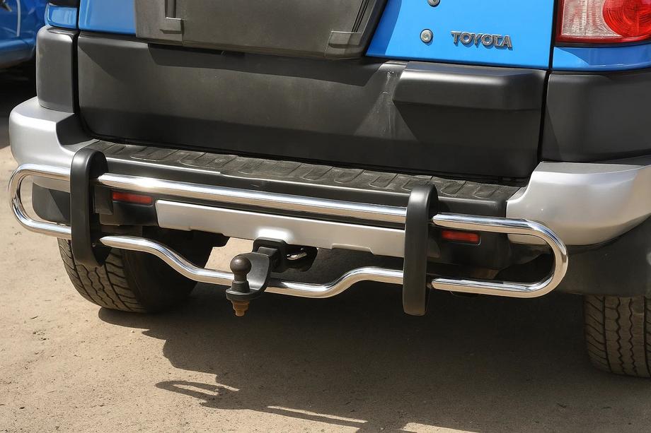 Toyota FJ Cruiser 2006-2022 Osłona Tylna D098616 (Stal Nierdzewna) Image