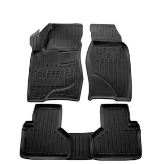 Dywaniki gumowe Stingray 3D (4 szt, poliuretan)
