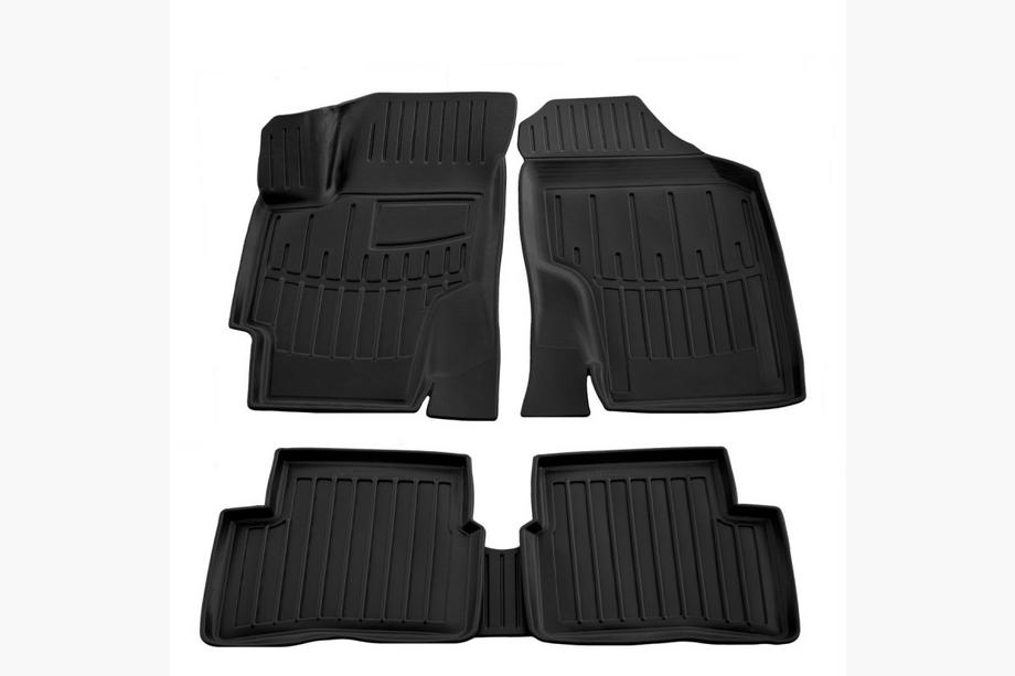 Kia Rio 2005-2011 Dywaniki gumowe Stingray 3D (5 szt, poliuretan) Image