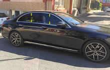 Mercedes E-class W213 2016-2023 Kompletny zestaw listew okiennych stal nierdzewna zdjęcia 1