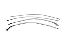 Mercedes E-class W213 2016-2023 Kompletny zestaw listew okiennych stal nierdzewna zdjęcia 2