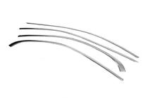 Mercedes E-class W213 2016-2023 Kompletny zestaw listew okiennych stal nierdzewna zdjęcia 3
