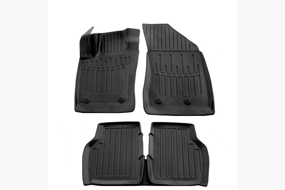 Jeep Compass 2016- Dywaniki gumowe Stingray 3D (5 szt, poliuretan) Image
