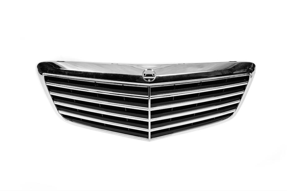 Mercedes E-class W211 2002-2009 Atrapa Chłodnicy Przednia (AMG) Zdjęcia 1