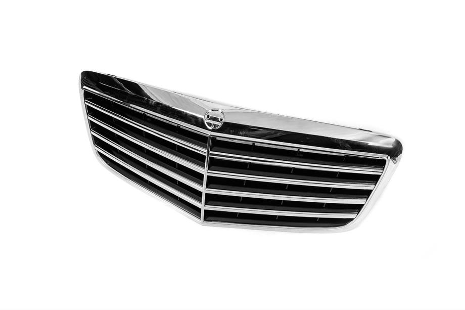 Mercedes E-class W211 2002-2009 Atrapa Chłodnicy Przednia (AMG) Zdjęcia 2