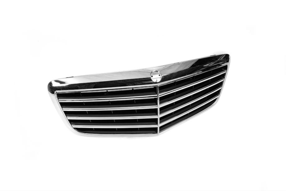 Mercedes E-class W211 2002-2009 Atrapa Chłodnicy Przednia (AMG) Zdjęcia 3