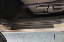 Nissan Qashqai 2014-2021 Nakladki progowe DDU (4 szt, plastik) zdjęcia 1