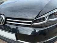 Volkswagen Golf 7/E-Golf 2012-2020 Nakładki na grill 2017-2020 (stal nierdzewna) zdjęcia 5