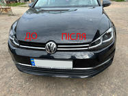 Volkswagen Golf 7/E-Golf 2012-2020 Nakładki na grill 2017-2020 (stal nierdzewna) zdjęcia 1