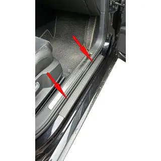 Nakladki progowe DDU (4 szt, plastik) zdjęcia 3