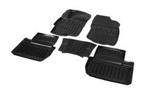 Mitsubishi Lancer X 2008- Dywaniki gumowe Stingray 3D (5 szt, poliuretan) zdjęcia 2