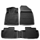 Peugeot 407 2004-2011 Dywaniki 3D Stingray (SD) (4 szt, poliuretan) zdjęcia 1