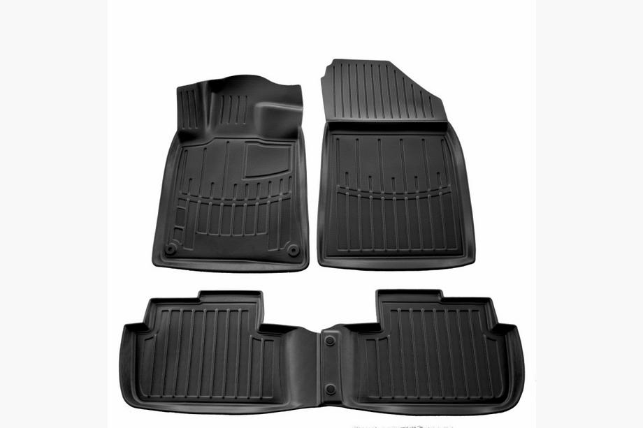 Peugeot 407 2004-2011 Dywaniki 3D Stingray (SD) (4 szt, poliuretan) Image