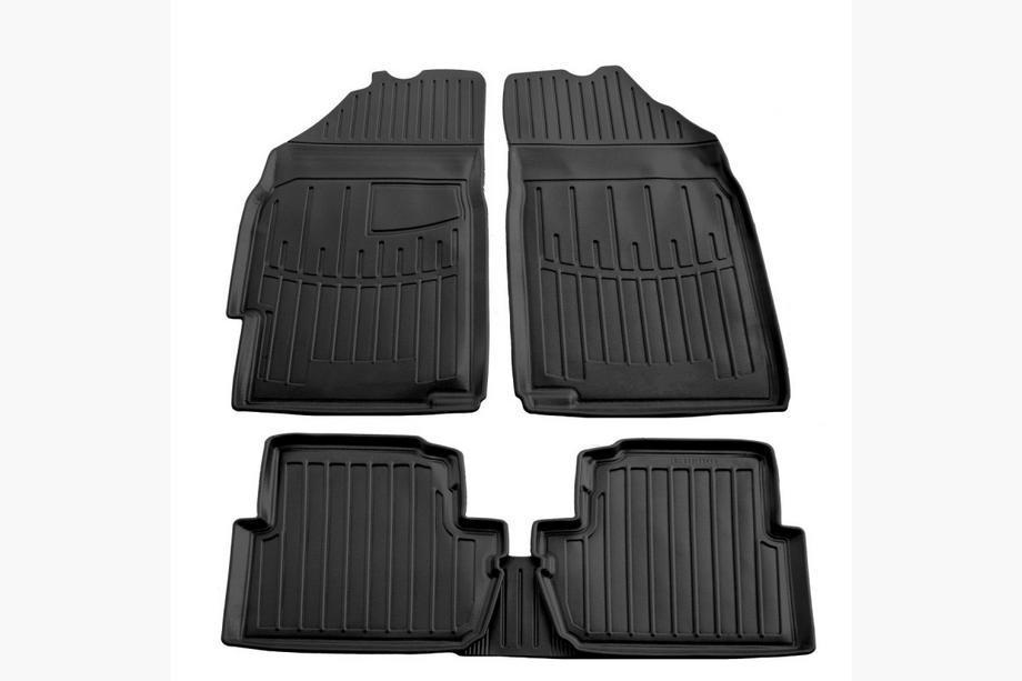 Chevrolet Spark 2009-2015 Dywaniki gumowe Stingray 3D (5 szt, poliuretan) Image