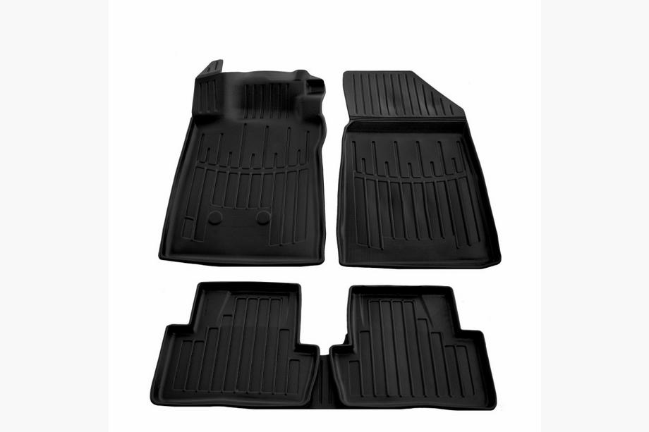 Renault Clio III 2005-2012 Dywaniki gumowe Stingray 3D (5 szt, poliuretan) Image