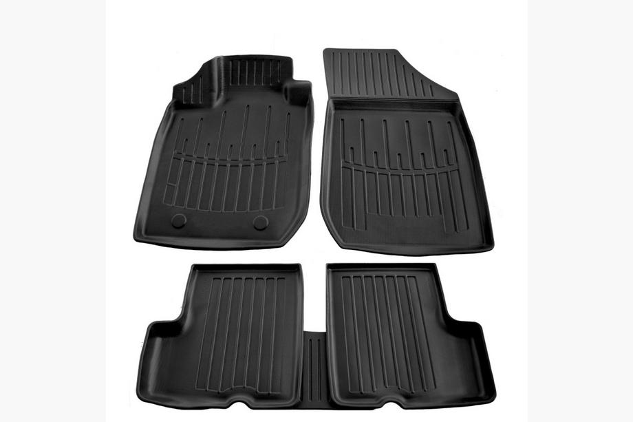 Renault Logan I 2005-2008 Dywaniki gumowe Stingray 3D (5 szt, poliuretan) Image