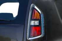 Kia Soul I 2008-2013 Chromowane nakładki na tylne lampy (2 szt, stal nierdzewna) zdjęcia 1