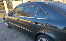 Mercedes E-class W211 2002-2009 Listwy Ozdobne Szyb Nierdzewne SW, Carmos - Turecka stal nierdzewna (6 szt.) zdjęcia 9