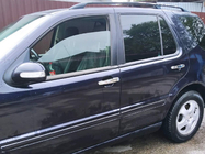 Mercedes ML W163 1997-2005 Chromowane Nakładki na Klameki (4 szt) OmsaLine - Włoska Stal Nierdzewna zdjęcia 6