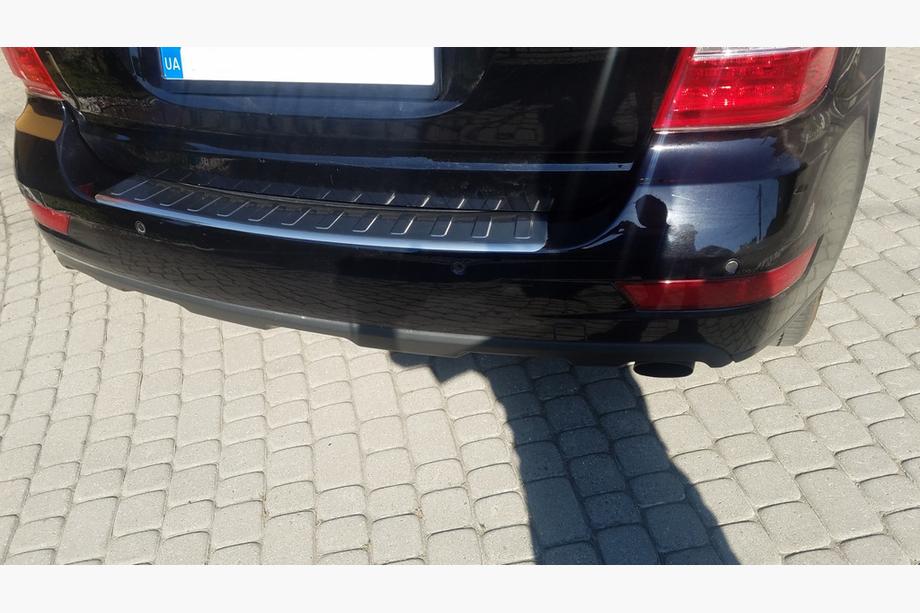 Mercedes ML W164 2005-2011 Nakładka na tylny zderzak OmsaLine Stal Nierdzewna Błyszczący Image